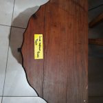 Small half-moon table. R400
