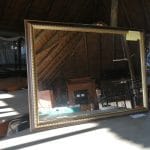 Large framed mirror. R2000